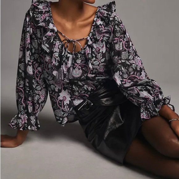 MILLE May Top in Tropical Night - Picture 10 of 12